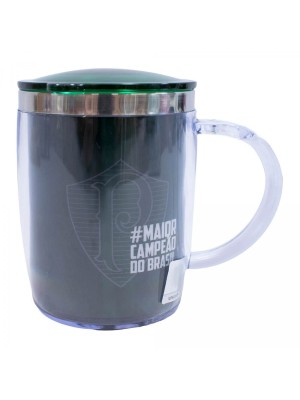 CANECA DE ACRÍLICO PALMEIRAS 450 ML