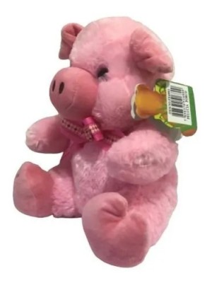 PELÚCIA PORCO LACINHO 30CM FE6993