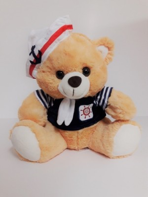 PELÚCIA URSO MARINHEIRO 38CM FE6995