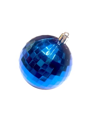 KIT 24 BOLAS DE NATAL 4CM GLOBO EM 2 TUBOS