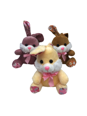 KIT 5 PELÚCIAS DE PÁSCOA FIZZY SORTIDO.